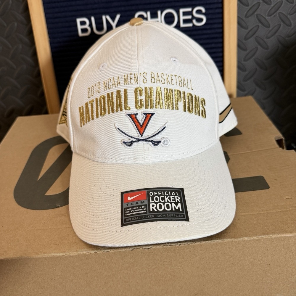 Nike Virginia Cavaliers Basketball Cap NCAA National Champions 2019 Snapback New